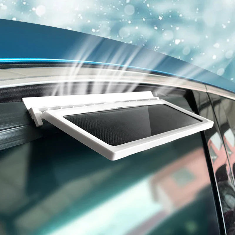 Solar Powered Car Cooler – Auto Fan Ventilation System for Heat Reduction & Fresh Air