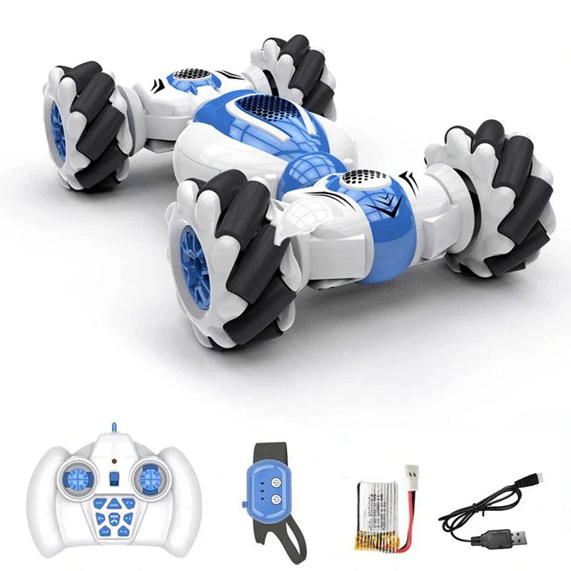 RC Sensor Remote Control Stunt Car - 360° Rotating, Fast Electric Toy Car for Kids & Adults