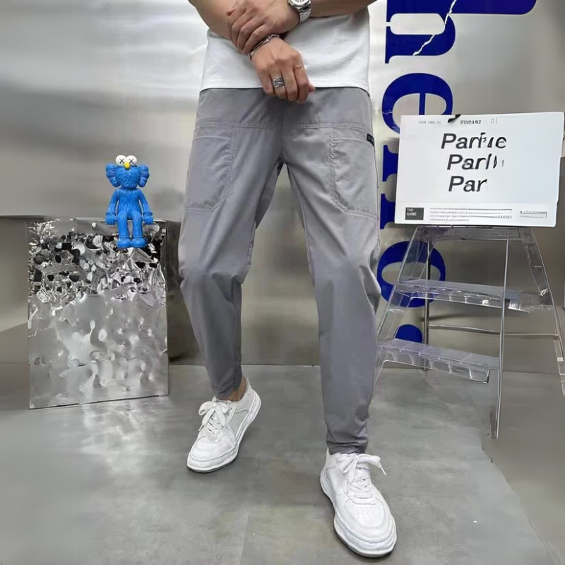 Men's Stretch Cargo Pants – Multi-Pocket Tactical Joggers for Outdoor Wear