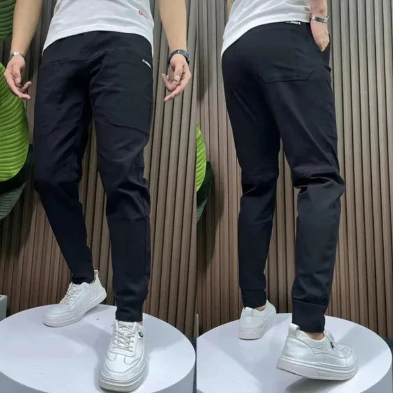 Men's Stretch Cargo Pants – Multi-Pocket Tactical Joggers for Outdoor Wear