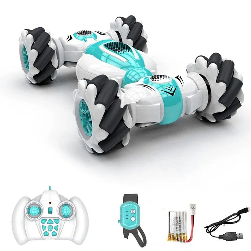 RC Sensor Remote Control Stunt Car - 360° Rotating, Fast Electric Toy Car for Kids & Adults