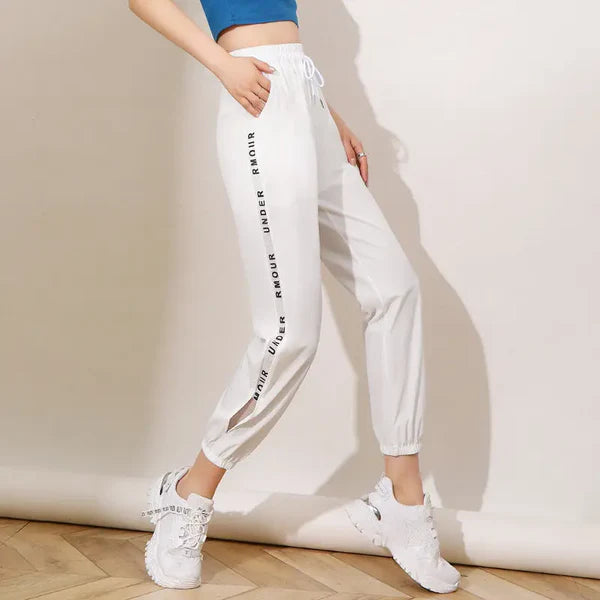 Women's Cool Mesh Sports Pants – Breathable, Lightweight Workout Leggings
