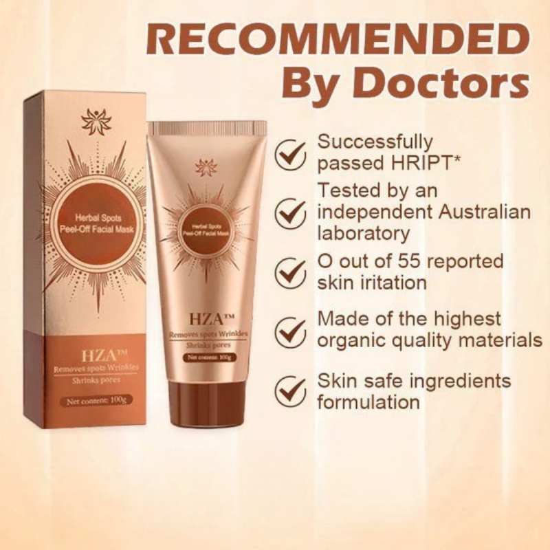 Herbal Peel-Off Mask – Dark Spot Remover & Skin Brightening