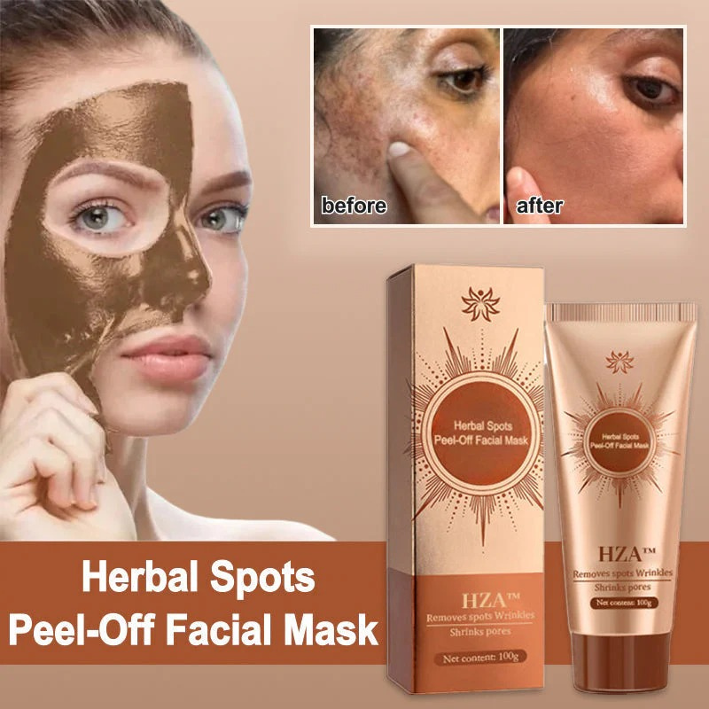 Herbal Peel-Off Mask – Dark Spot Remover & Skin Brightening