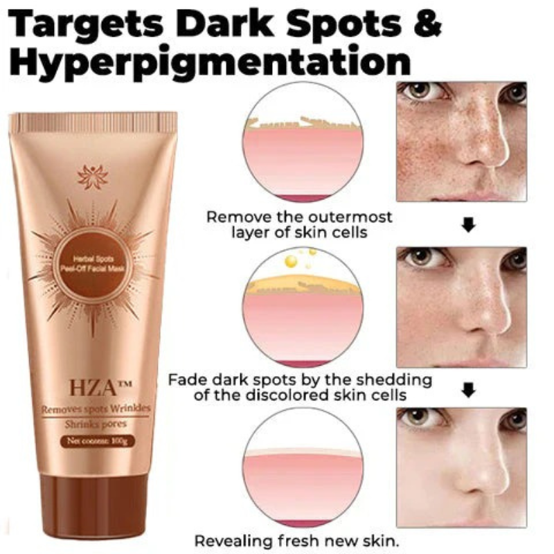 Herbal Peel-Off Mask – Dark Spot Remover & Skin Brightening