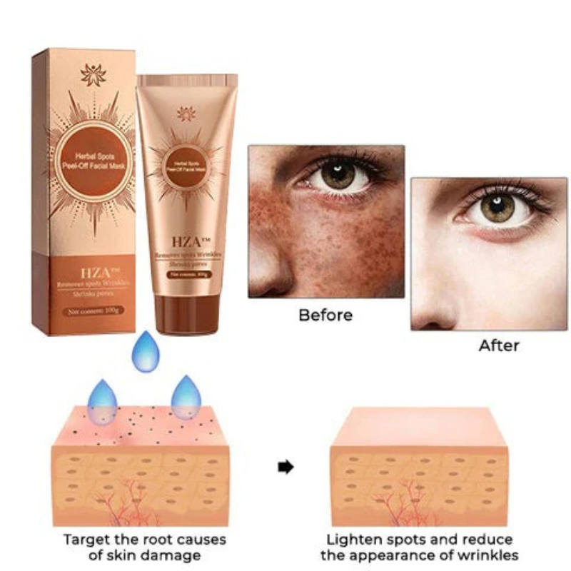 Herbal Peel-Off Mask – Dark Spot Remover & Skin Brightening