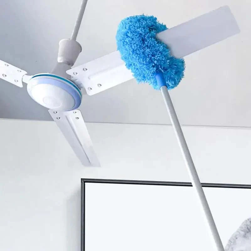 Telescopic Dusting Cloth – Microfiber Cleaner for Furniture & High Ceilings