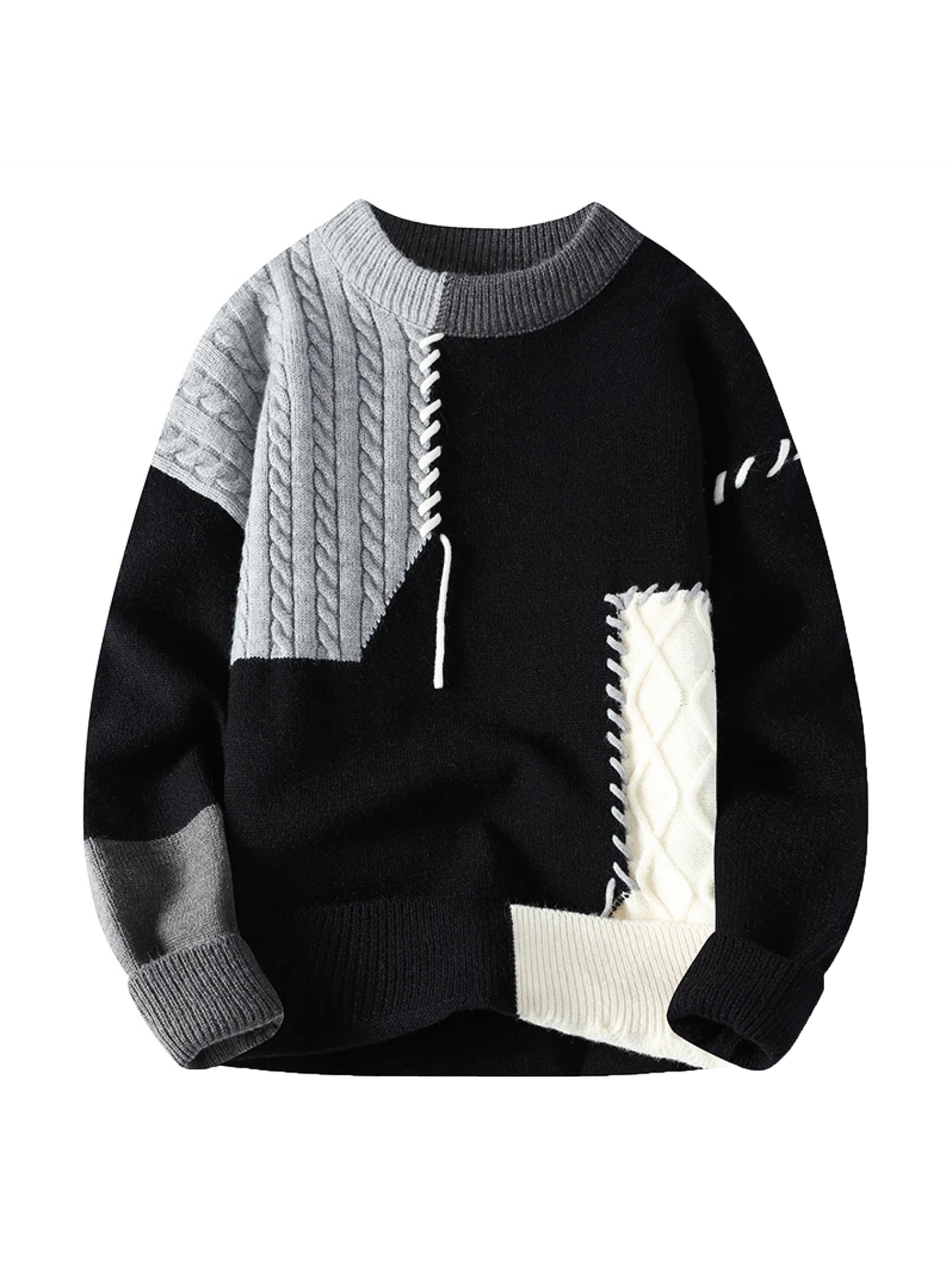 Chunky Knit Sweater for Men & Women | Textured Design