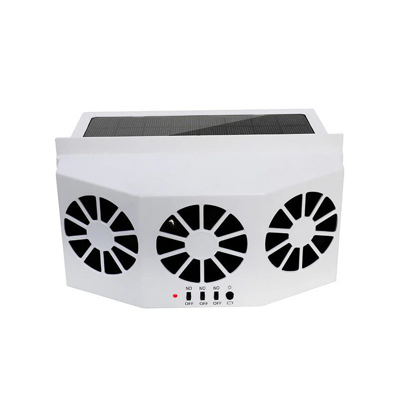Solar Powered Car Cooler – Auto Fan Ventilation System for Heat Reduction & Fresh Air