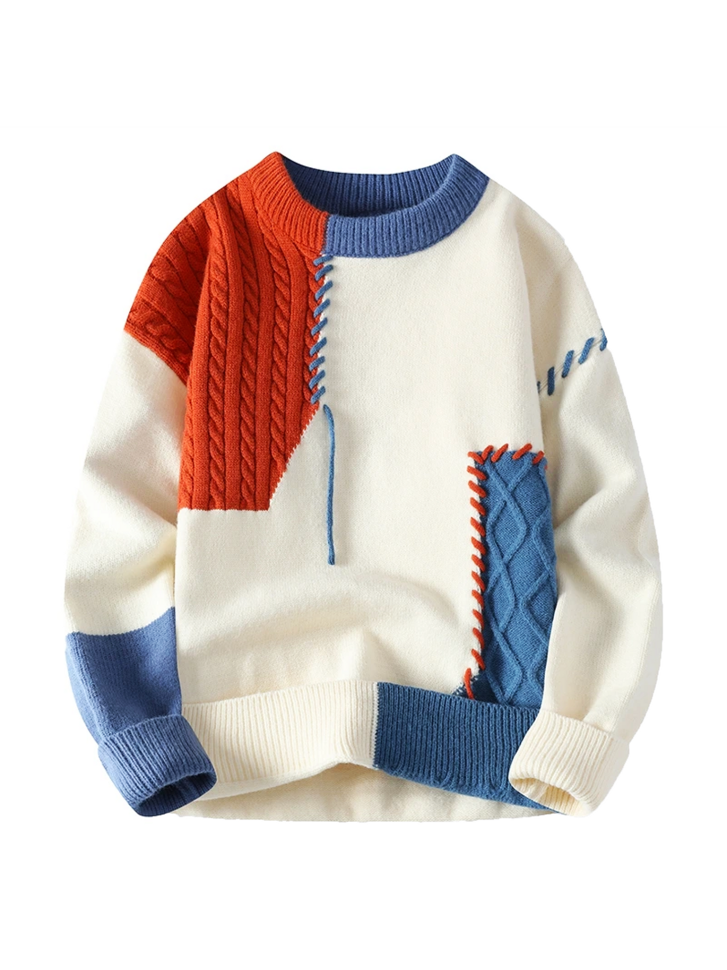 Chunky Knit Sweater for Men & Women | Textured Design