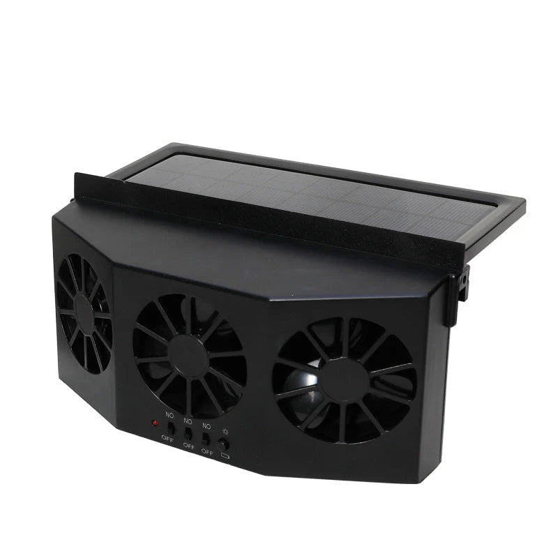 Solar Powered Car Cooler – Auto Fan Ventilation System for Heat Reduction & Fresh Air
