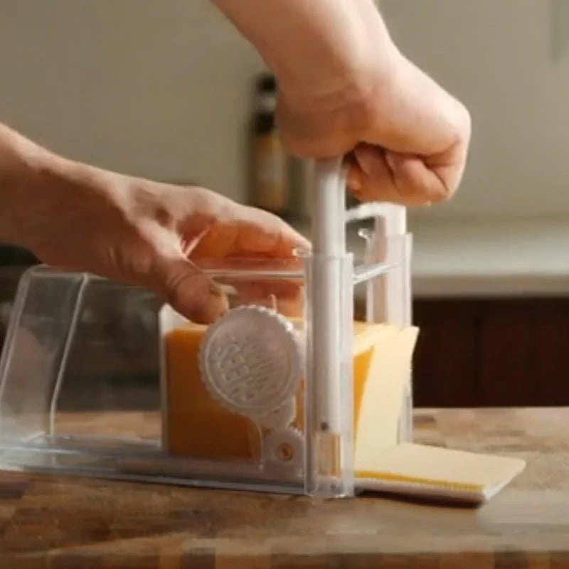 4-in-1 Cheese Cutter – Slicer, Shredder & Cutter for Easy Cheese Prep
