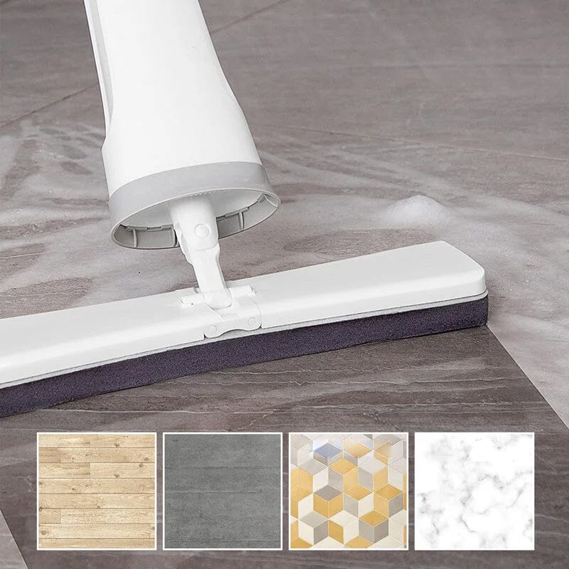 Self-Wringing Flat Mop with PVA Sponge – Floor Cleaning for Home & Bedroom
