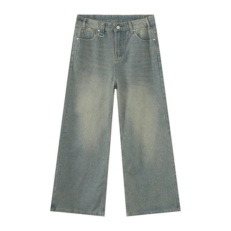 Baggy Jeans for Men | High Waist Retro Style | 8