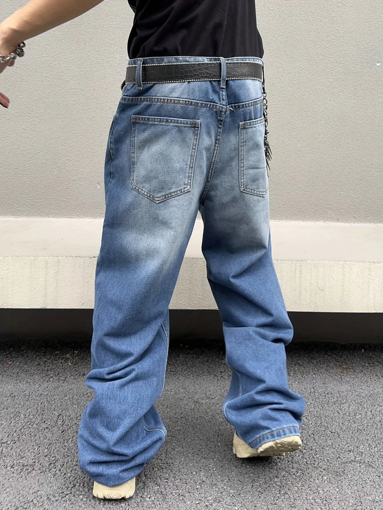 Baggy Jeans for Men | Loose Fit Retro Style | 5
