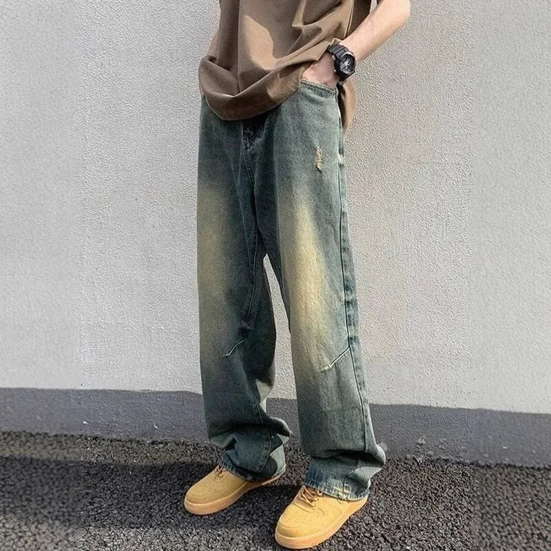 Baggy Jeans for Men | Loose Fit Wide Leg | All-Year-Round Wear 0