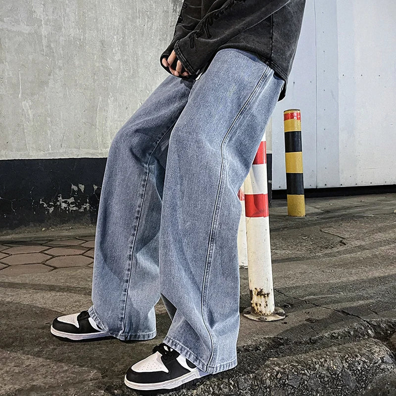 Baggy Jeans for Men | Relaxed Fit Wide Leg | Casual 1