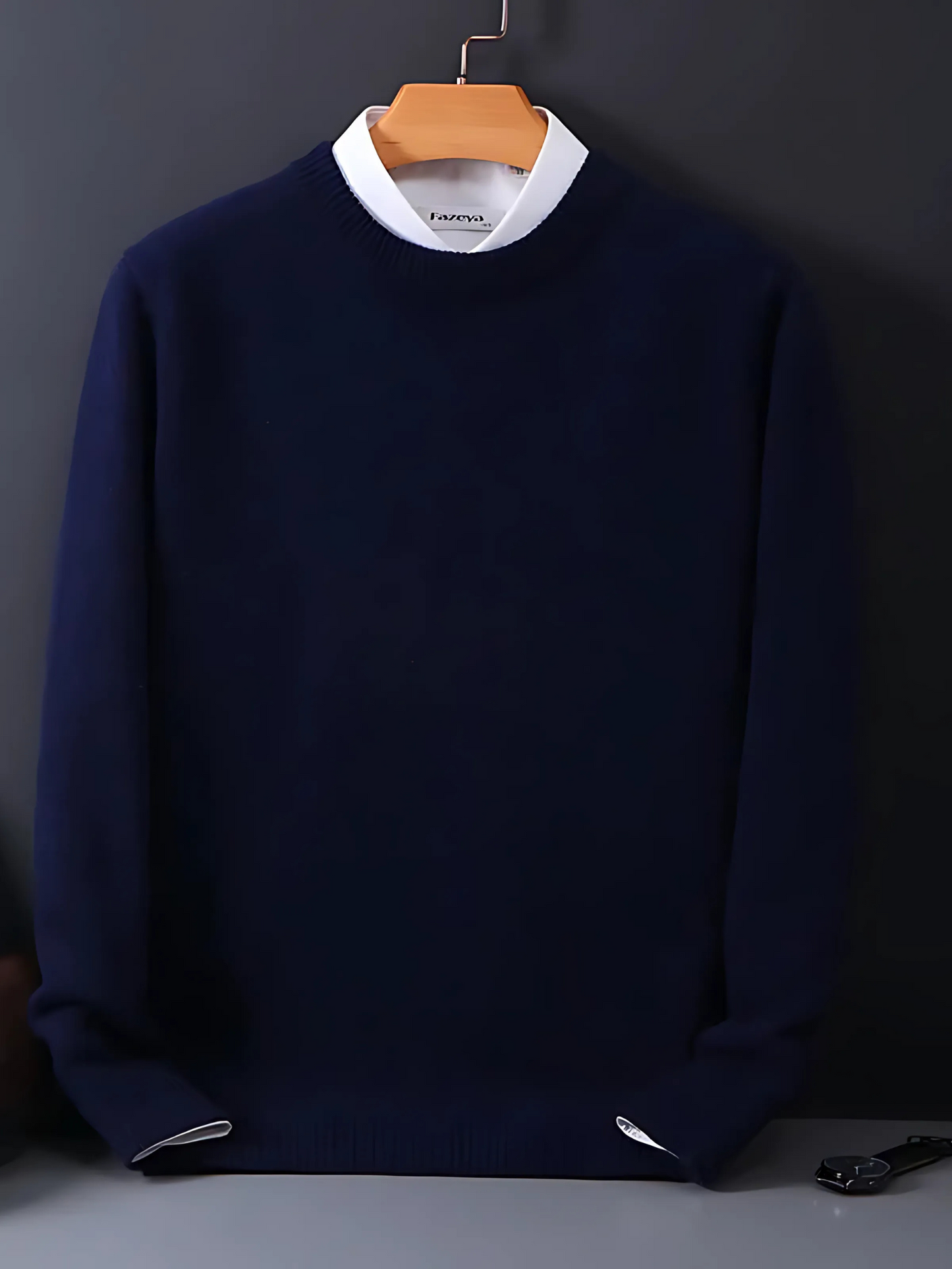 Cashmere Sweater for Men | Lightweight, Regular Fit 4