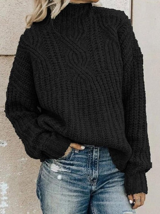 Cashmere Sweater for Women | Comfortable Fit | Black