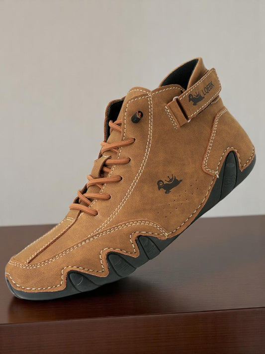 Hendrik | Orthopedic Platform Shoes in High-Quality Leather for All Seasons | Brown