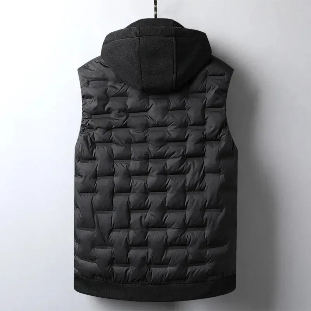Hooded Puffer Vest for Men & Women | Sleeveless