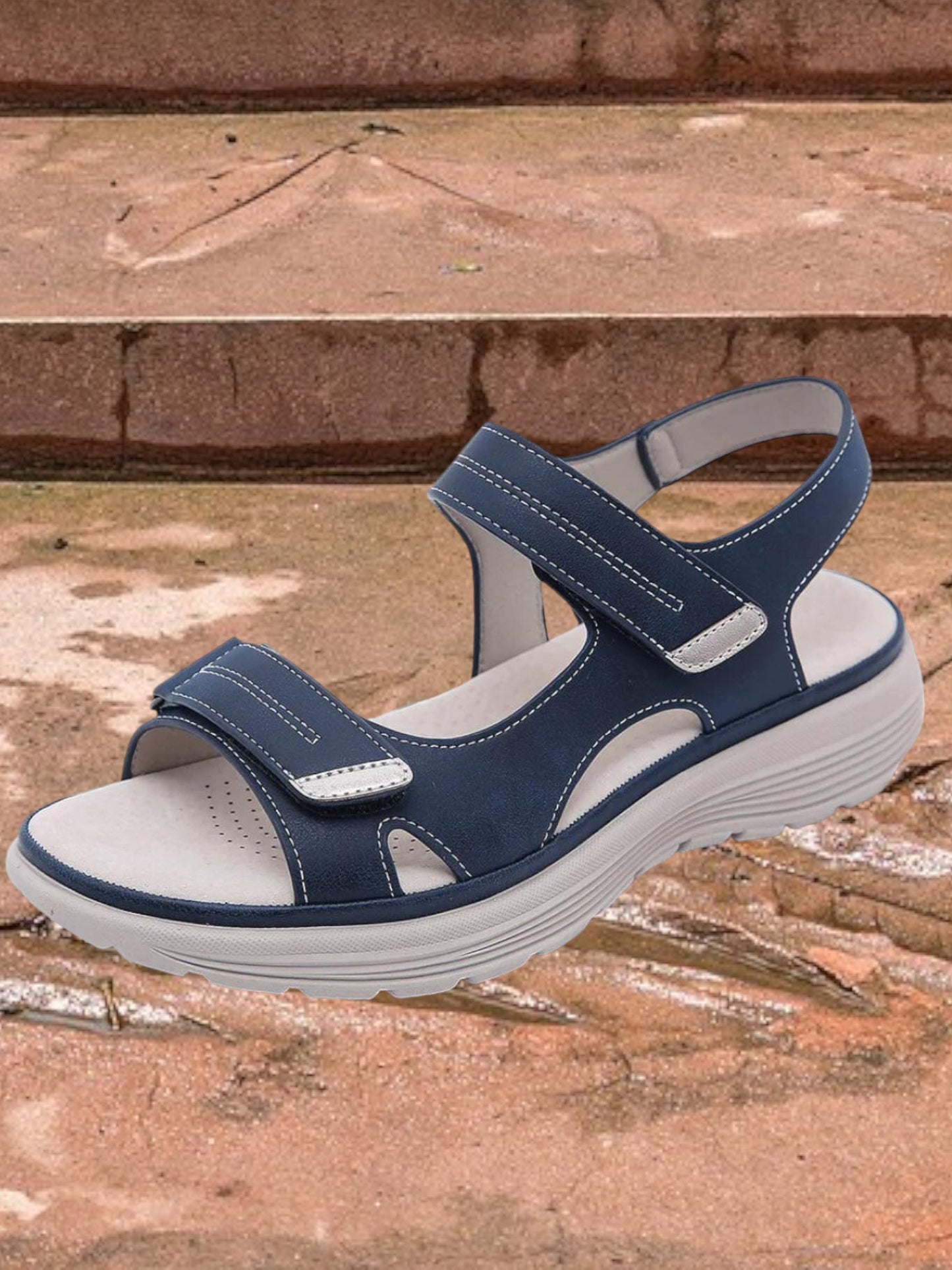 Maren | Comfortable Orthopedic Sandals for Women with Wide Toe Box and Exceptional Arch Support | Blue