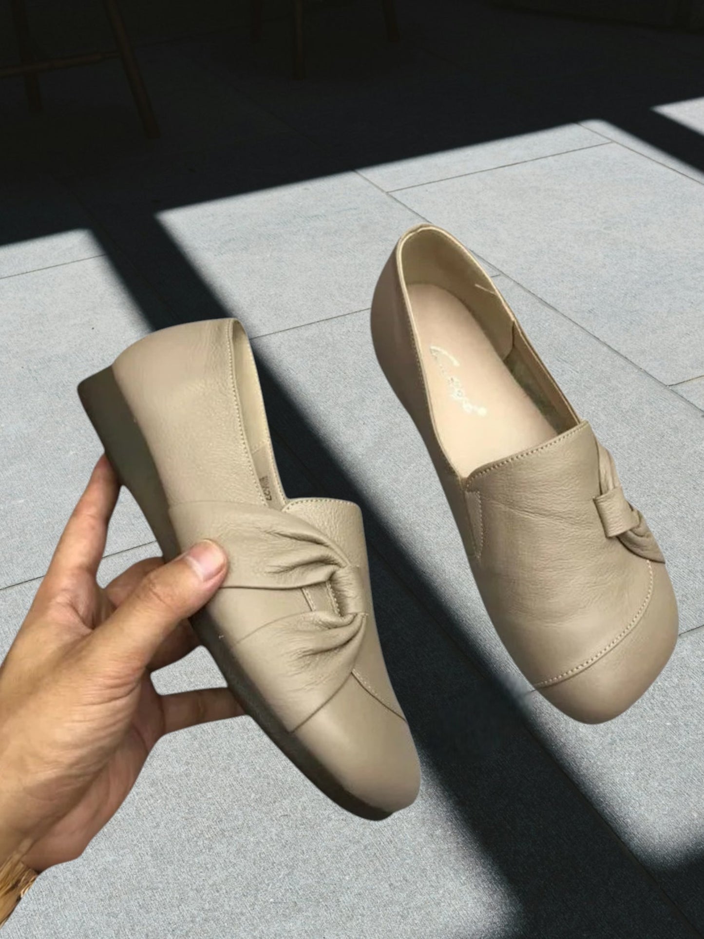 Maren | Stylish Orthopedic Shoes for Women with Advanced Support and Ergonomic Design | Beige