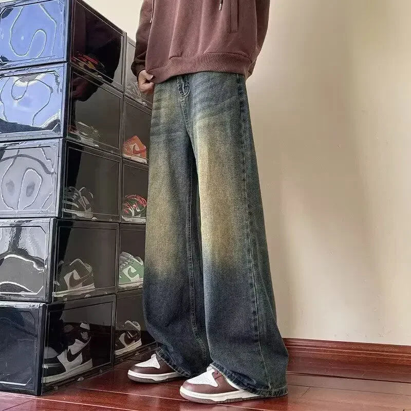 Men's Baggy Wide Leg Jeans | Retro Fit 1