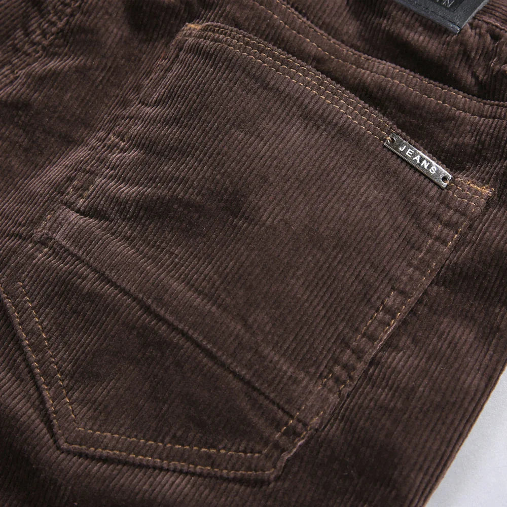 Corduroy Trousers for Men, Classic | Regular Fit