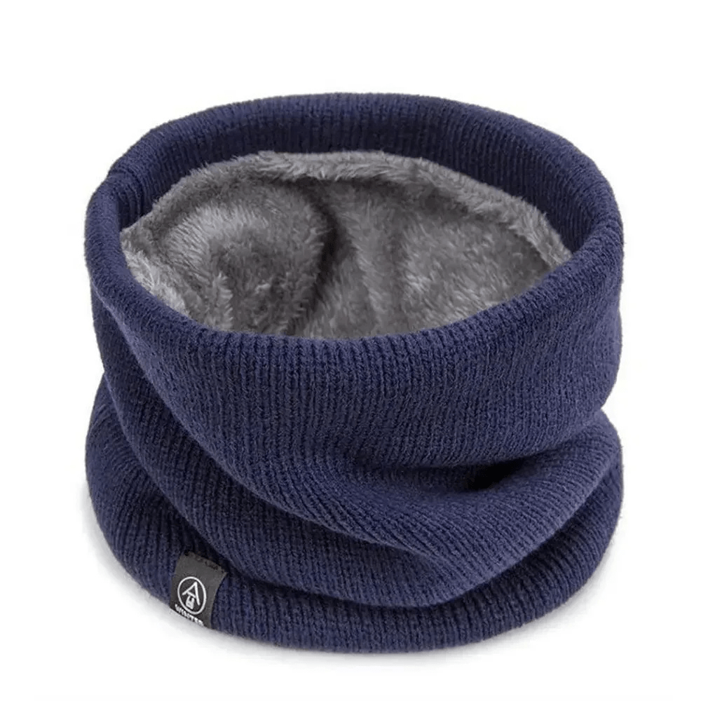 Neck Warmer for Men & Women | Thermal Stretchable Design | Navy1