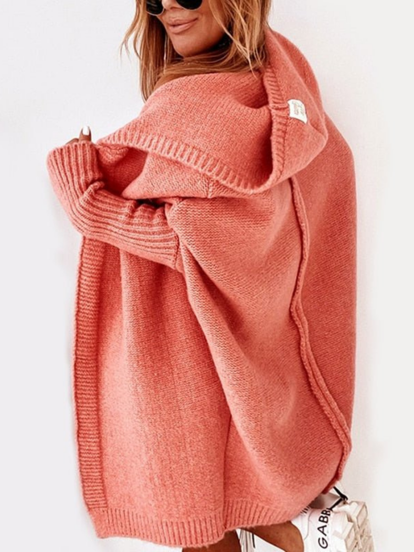 Oversized Hooded Cardigan for Women | Long 3