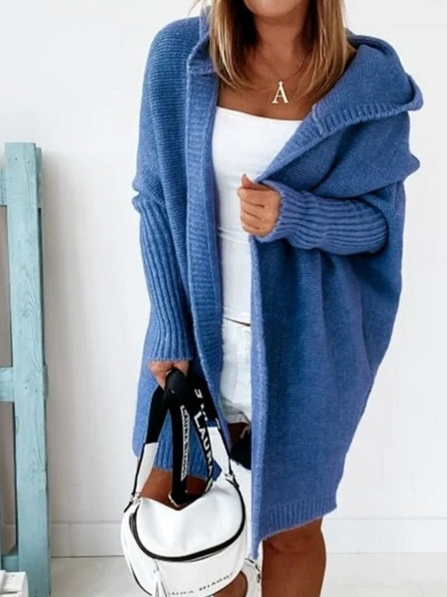 Oversized Hooded Cardigan for Women | Long 6