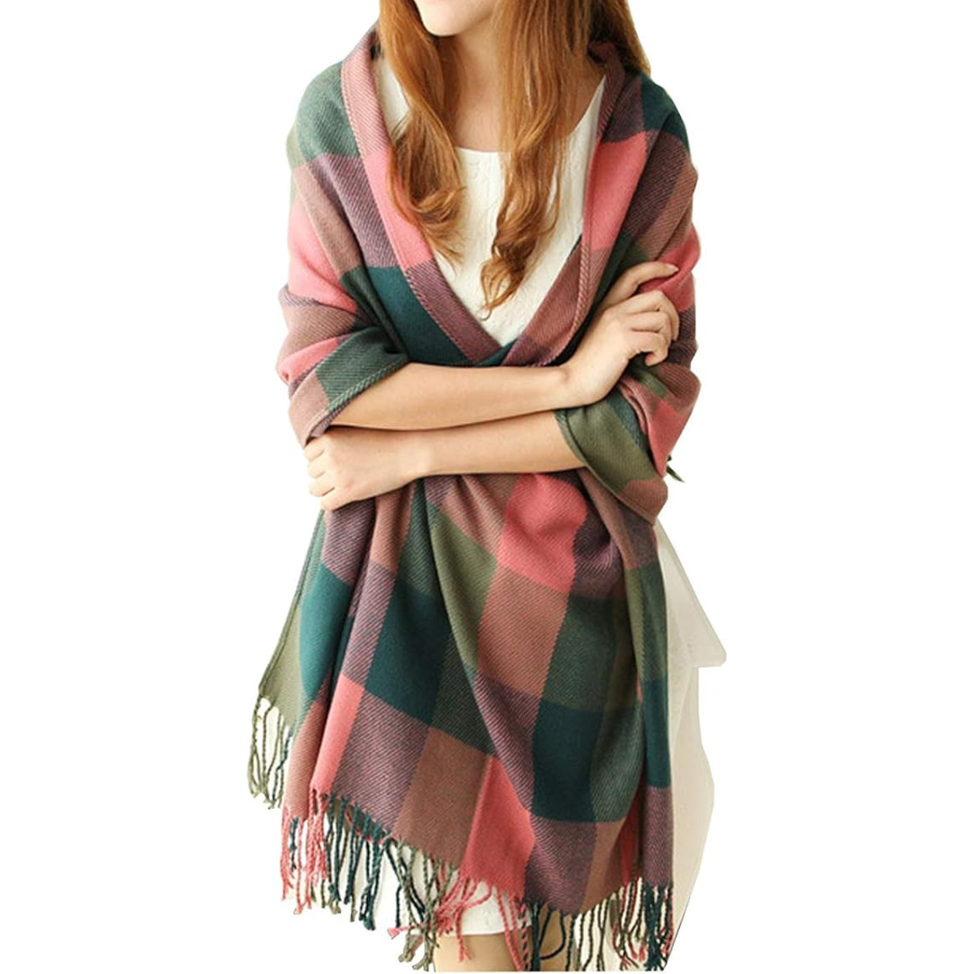 Oversized Scarf for Men & Women | Classic Check Pattern | Multicolor