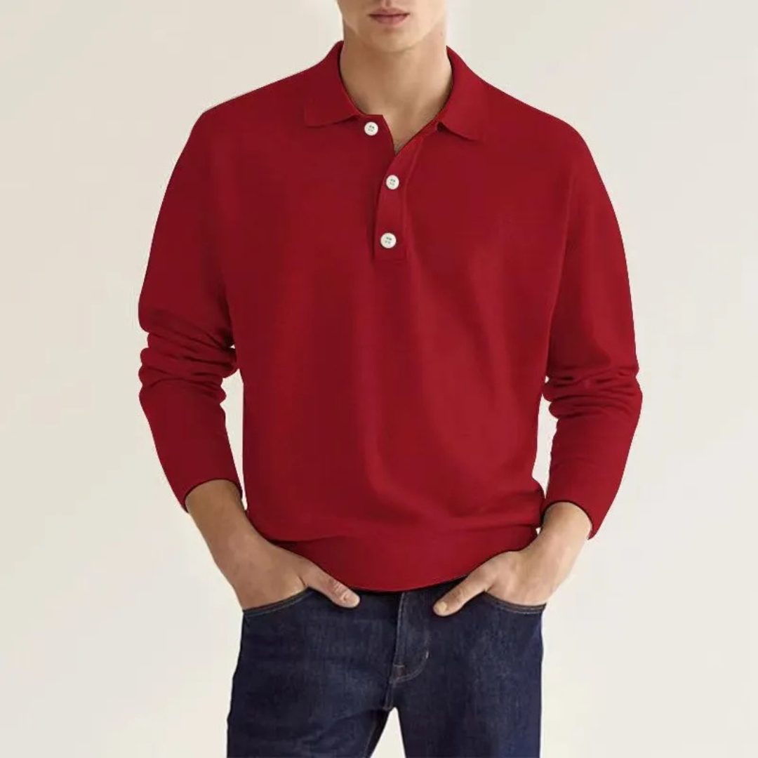 Polo Shirts, Tailored Fit | Soft Fabric | Red