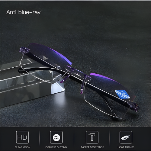 Progressive Lenses for Men & Women | Ultralight Rimless Design 8