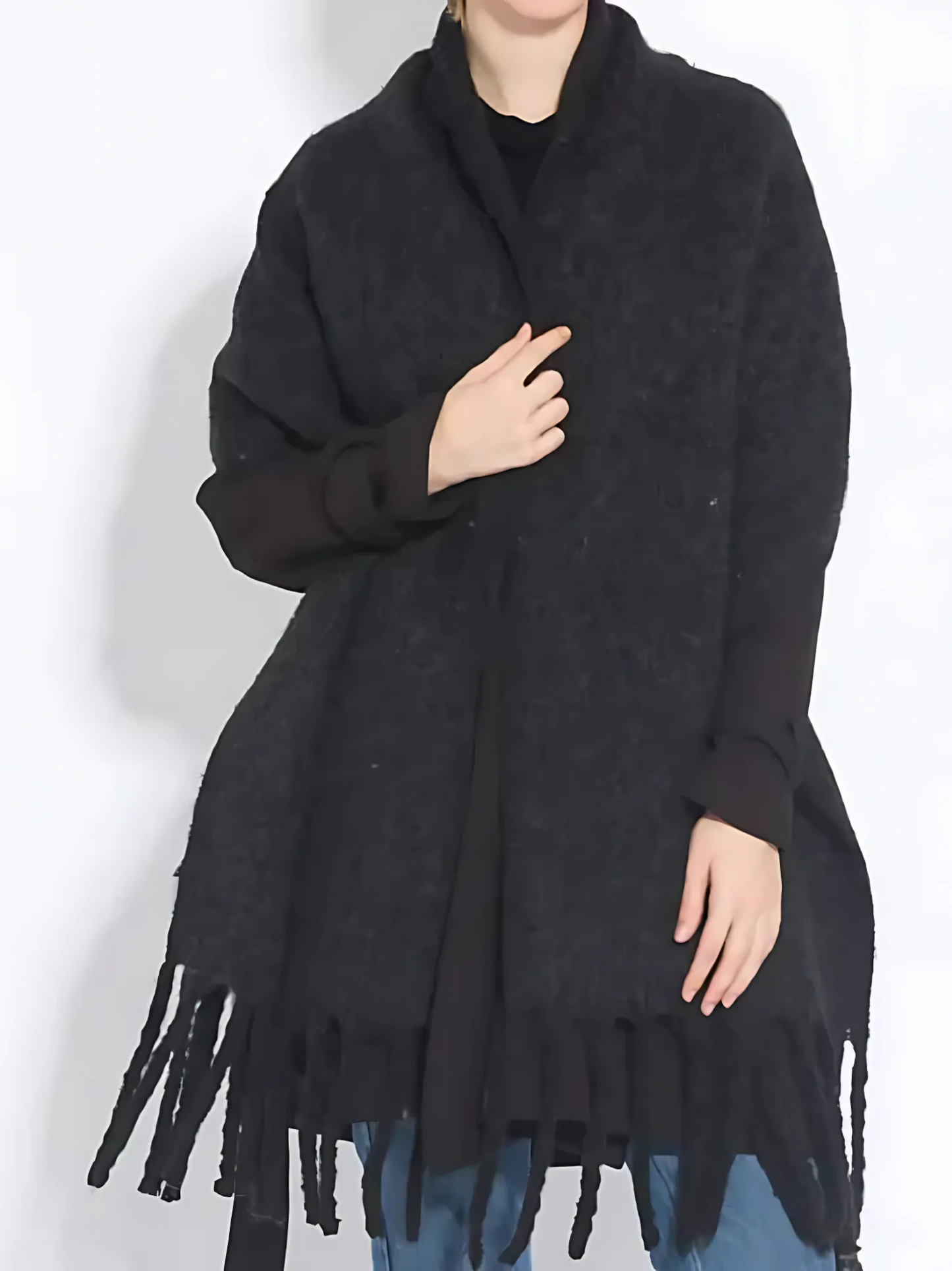 Scarf for Women | Extra Long Premium Material | Winter | Black