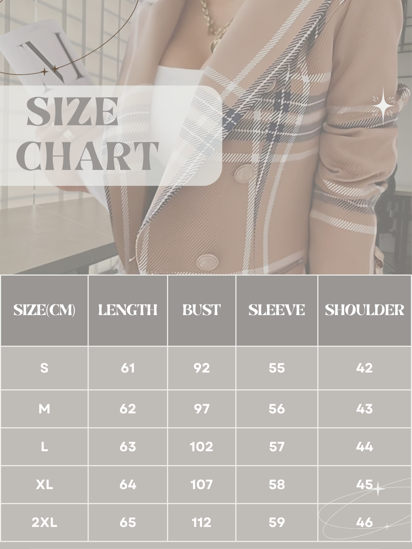 Tailored Blazer | Double button closure