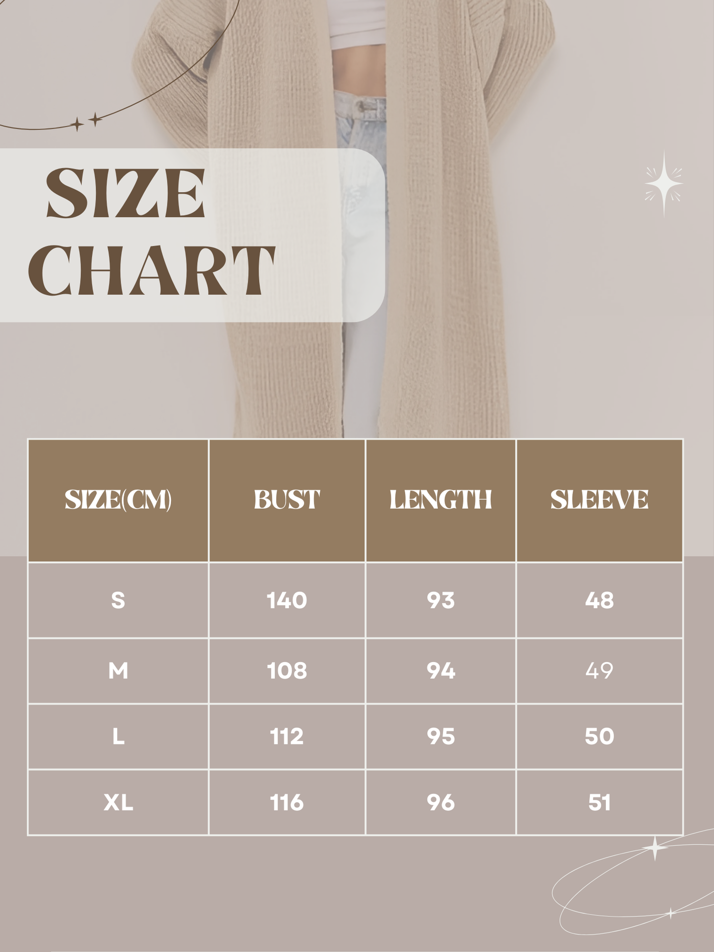 Open Front Cardigan for Women | Relaxed Fit