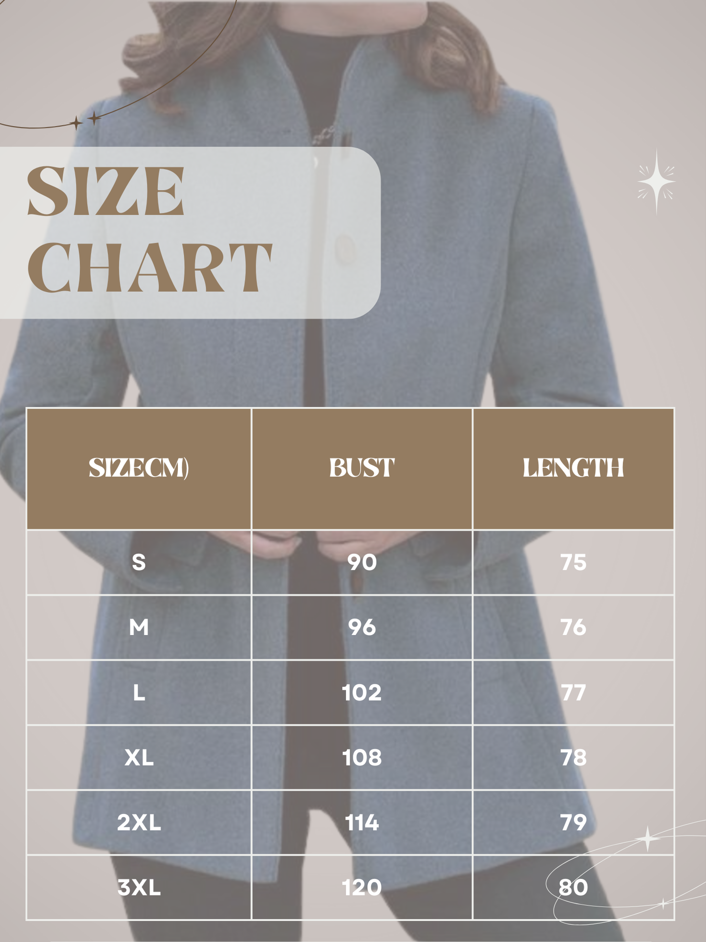 Wool Coat for Women, Durable, Timeless Cut | Winter