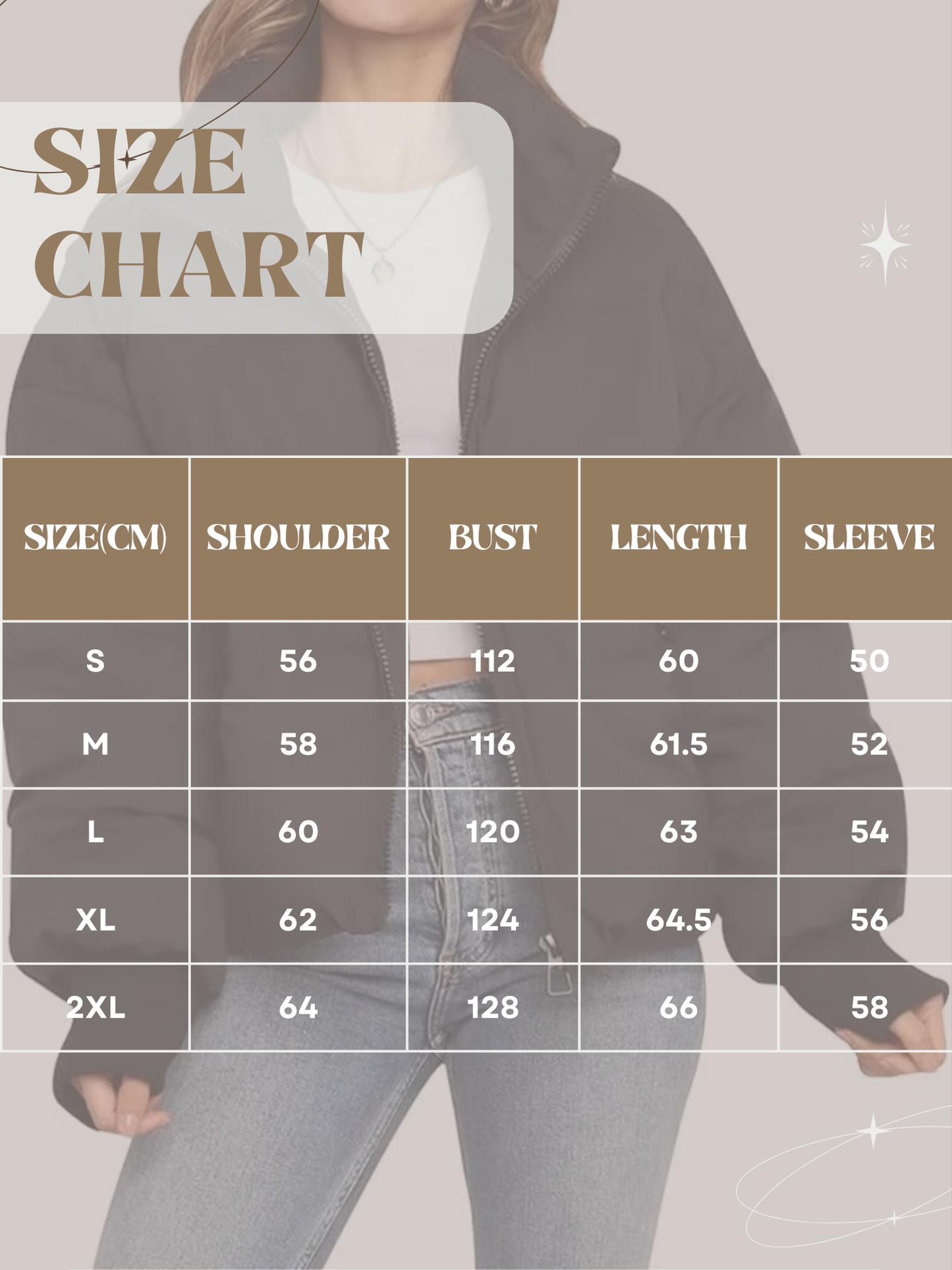 Oversized Down Jacket For Women, High Collar | Winter