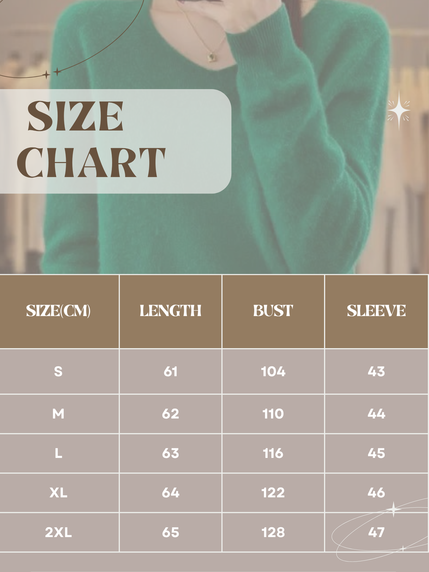 Cashmere Sweater for Women | V-Neck