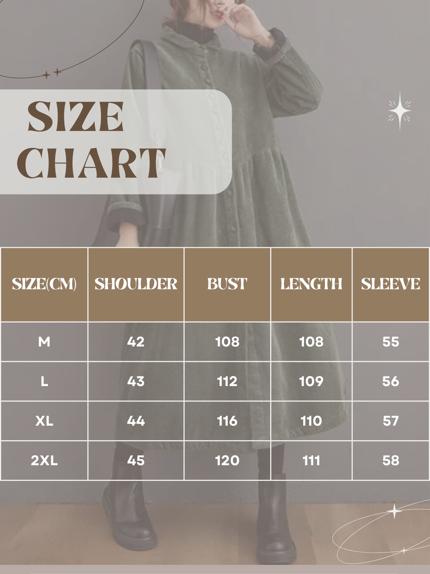 Corduroy Coat for Women | Cinched Design