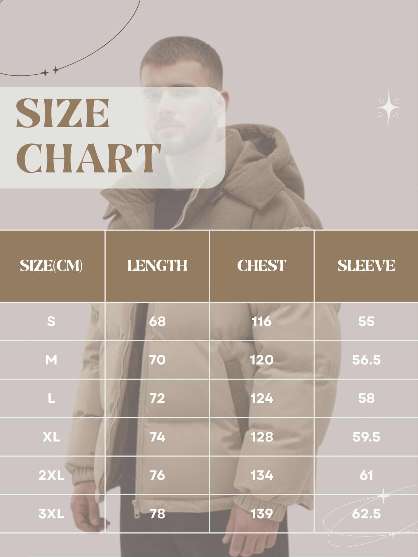 Winter Jacket for Men, Fleece-Lined, Removable Hood | Insulated