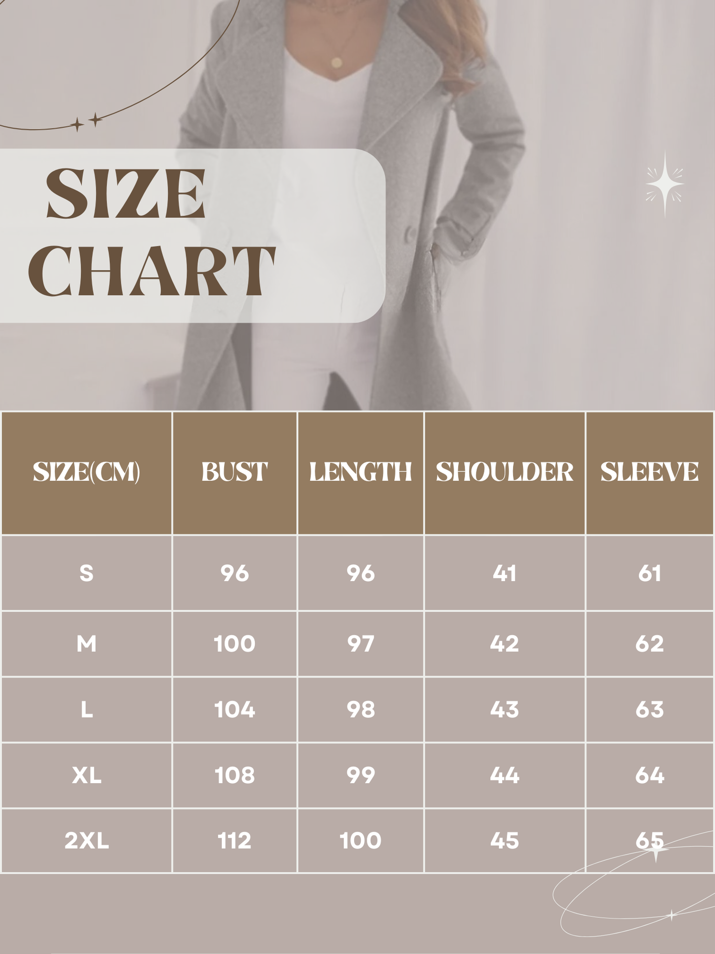 Turned-Down Collar Long Coat for Women | Winter