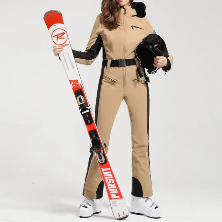 Ski Suit for Men & Women | Water-Resistant, Hooded | Winter 10