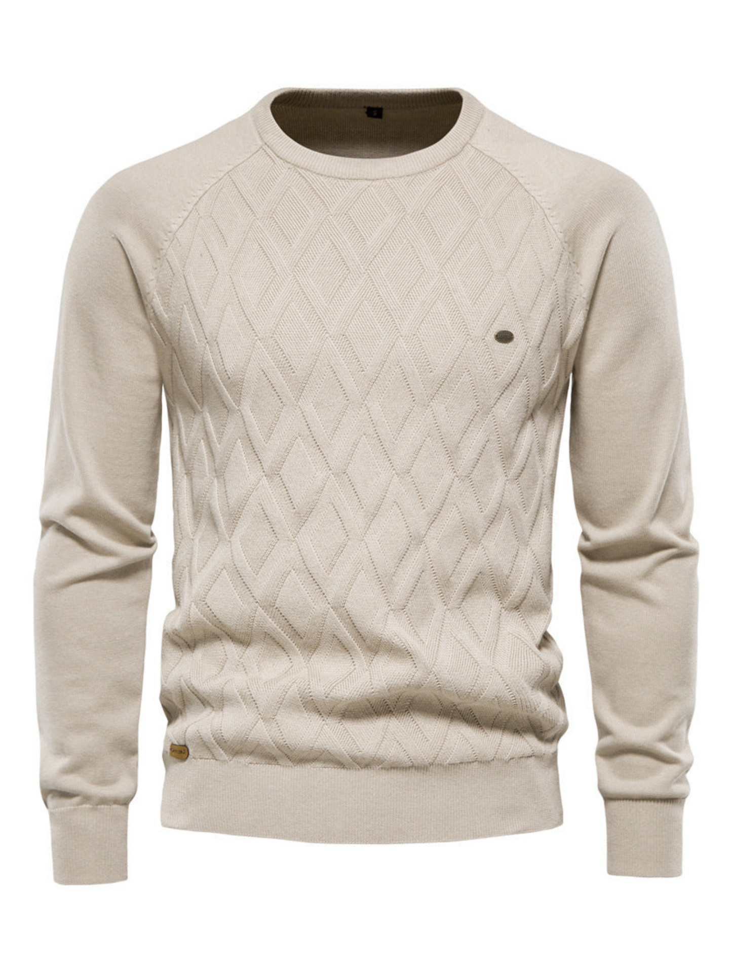 Sweater for Men, Classic Fit | Breathable | Beige