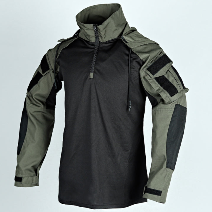 Tactical Softshell lightweight Jacket for Men | Modern Fit | Dark Green