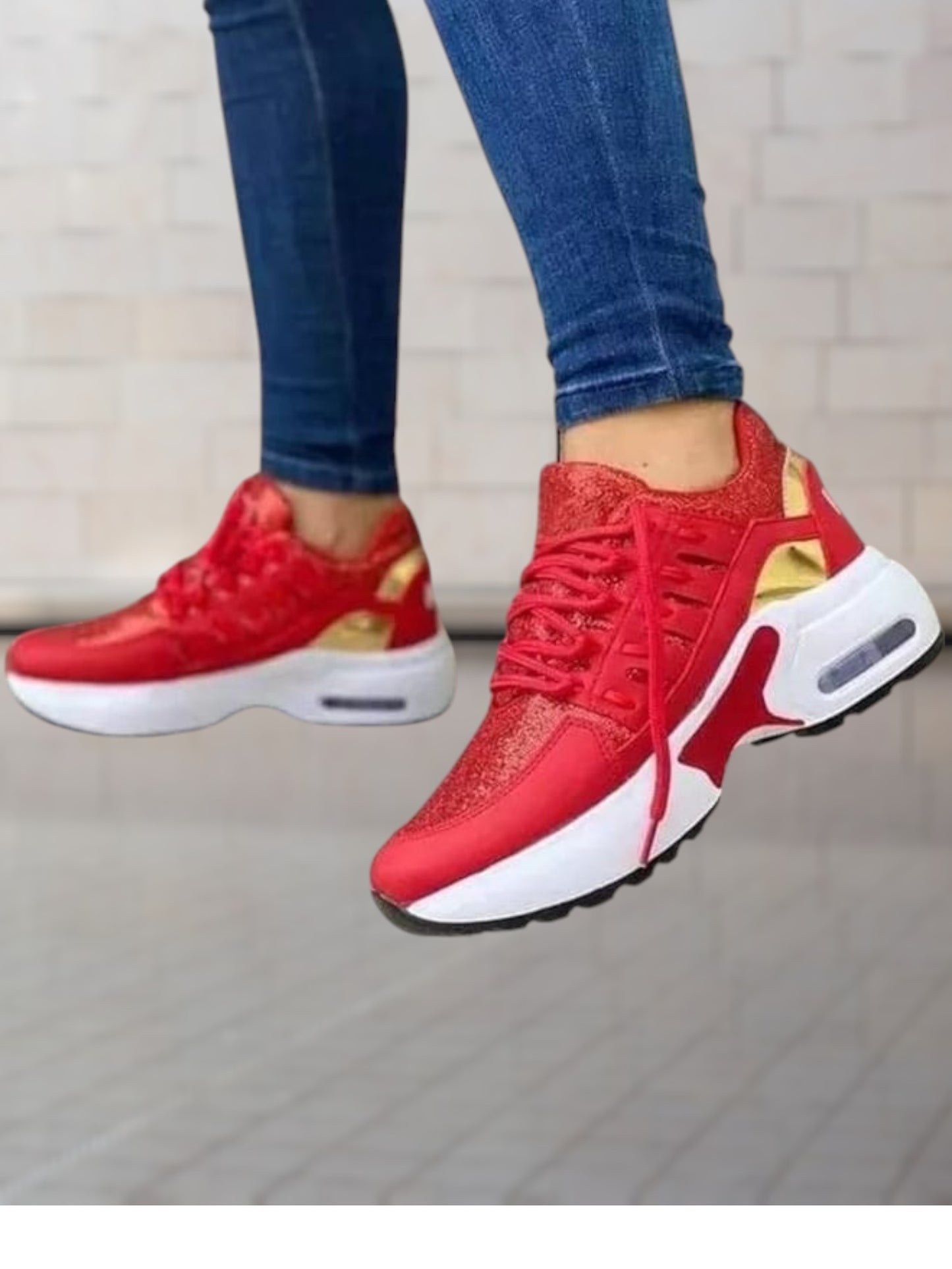 Tess | Stylish Orthopedic Shoes for Women with Three-Arch Support and Premium Comfort | Red