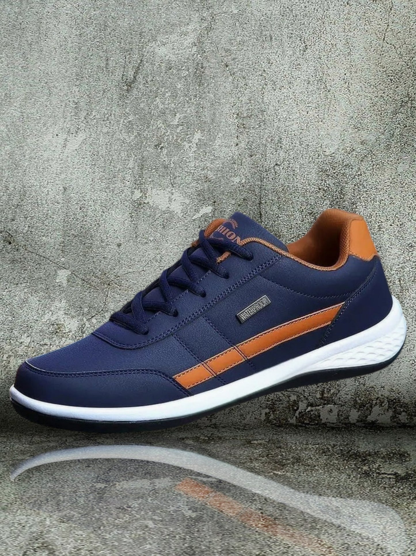 Theodore | Stylish Orthopedic Sneakers with Water Resistant Design and Ergonomic Support | Blue 3