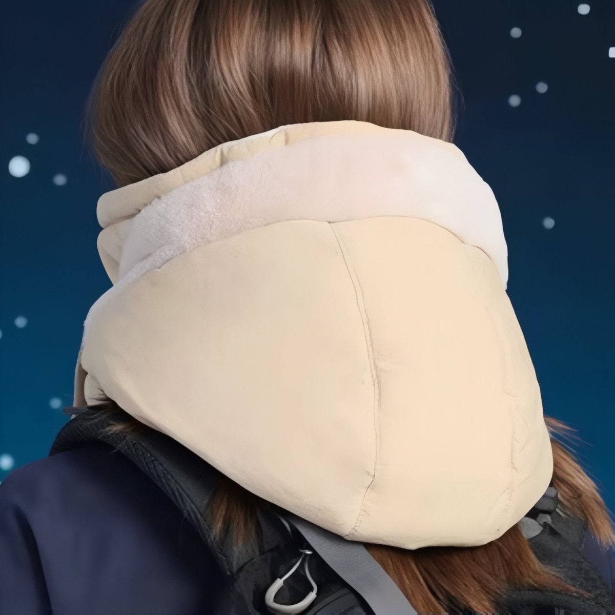 Thermal Balaclava for Men & Women | Full Coverage | Beige1